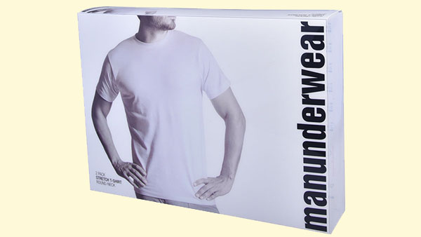 食品包裝盒掛在貨架上、將商品一件件堆起、將商品平鋪在貨架上